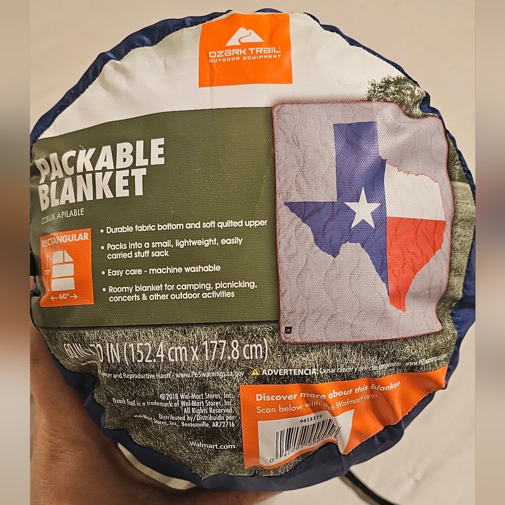 Texas Packable Blanet